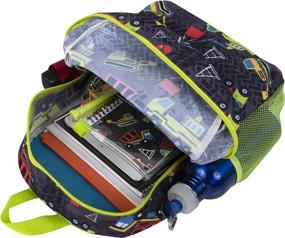 img 1 attached to 🎒 Backpack Lunch Pencil Accessories for Boys