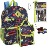 🎒 backpack lunch pencil accessories for boys логотип