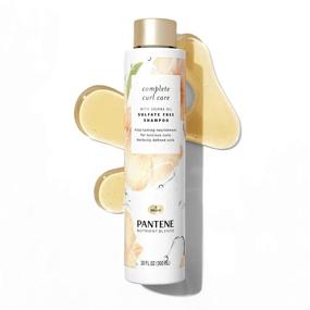 img 1 attached to Шампунь и кондиционер Pantene без сульфатов с лечебной маской для волос: полное уход за кудрями с маслом жожоба