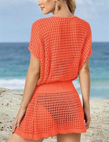 img 1 attached to 👙 Bsubseach Hollow Swimsuit Sleeve: Perfect Vacation Women's Clothing in Swimsuits & Cover Ups