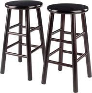 winsome 92784 tabby stool espresso логотип