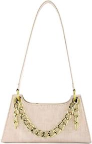 img 4 attached to Ayliss Crocodile Shoulder Handbag Classic Women's Handbags & Wallets for Totes