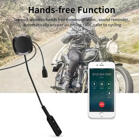 img 1 attached to YOVDA Bluetooth Motorcycle Automatically Headphones