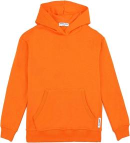 img 1 attached to AMERICLOUD Sweatshirt Athletic Brushed Pullover Boys' Clothing : Fashion Hoodies & Sweatshirts