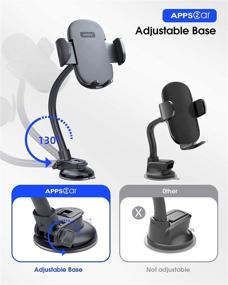 img 2 attached to 13-inch Suction Cup Car Phone Holder