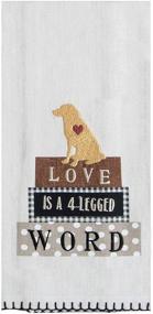 img 2 attached to Lover Embroidered Kitchen Towels Decor