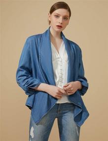 img 3 attached to 👚 Womens Casual Jacket Cardigans - Coats, Jackets & Vests for Women's Clothing