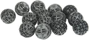 img 1 attached to 🐠 Optimize your Aquarium Filtration with CNZ 50pcs Bio-Balls Filter Media for Black Fish Tanks, 1-inch (1-Pack)