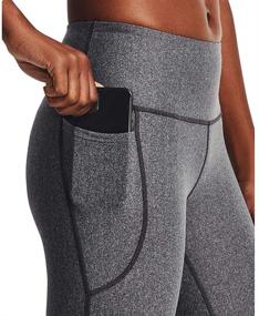 img 1 attached to 🩳 High Waisted Pocketed Capri for Women by Under Armour, Enhanced with HeatGear Technology