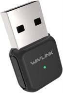 wavlink ac650 dual band usb wifi adapter, 2.4g/5g wireless ethernet network lan card wi-fi dongle for laptop/pc, windows driver included, compatible with windows xp/vista/7/8/8.1/10, mac os logo