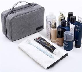 img 2 attached to Toiletry Hanging Bathroom Organizer Compartments Tools & Accessories