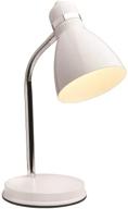 newhouse lighting nhdk-ox-wh oxford desk lamp - flexible goose neck table light with 40 watt led bulb, included in white логотип