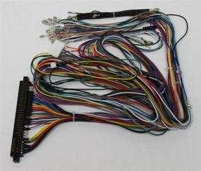 img 2 attached to 🕹️ Оптимизированная сборка корзины стандартного кабеля Jamma Board US Wiring Harness Loom для Jamma 60-in-1 PCB Board от RetroArcade.us