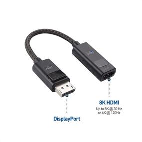 img 3 attached to 🔌 Адаптер Cable Matters 8K DisplayPort 1.4 to HDMI: Однонаправленный адаптер 8K-кабеля для RTX 3080/3090, RX 6800/6900 и многого другого.