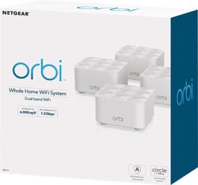 img 1 attached to 🔌 Enhanced NETGEAR Orbi RBK14-100NAS Mesh WiFi System - Delivering High-Performance WiFi with Exceptional 1.2Gbps Speed and Ample Coverage of 6,000 Square Feet. Extend and Eliminate WiFi Dead Zones for Complete Home Connectivity.