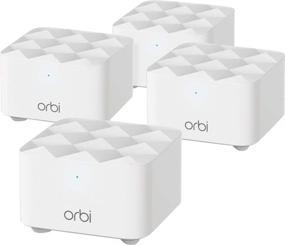 img 4 attached to 🔌 Enhanced NETGEAR Orbi RBK14-100NAS Mesh WiFi System - Delivering High-Performance WiFi with Exceptional 1.2Gbps Speed and Ample Coverage of 6,000 Square Feet. Extend and Eliminate WiFi Dead Zones for Complete Home Connectivity.