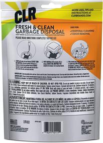 img 3 attached to 🗑️ CLR Fresh & Clean Garbage Disposal, Weekly Foaming Cleaning Pods, Fresh Scent, 5 Pods Total (Packaging May Vary)