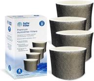 🔍 fette filter - replacement humidifier filter compatible with holmes hwf75, hwf75cs, hwf75pdq-u - filter d. (4-pack) logo