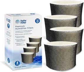 img 3 attached to 🔍 Fette Filter - Replacement Humidifier Filter Compatible with Holmes HWF75, HWF75CS, HWF75PDQ-U - Filter D. (4-Pack)