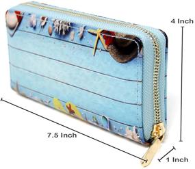 img 3 attached to Holographic Unicorn Clutch: Stylish Women's Handbags & Wallets with Zippered Closure