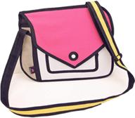 genius_baby drawing shoulder messenger handbags women's handbags & wallets logo