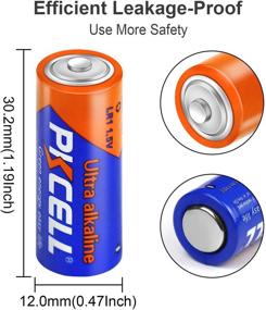 img 1 attached to PKCELL LR1 Alkaline Battery 1.5V N E90 - Long Lasting, All-Purpose Battery for Household & Business (20 Counts)
