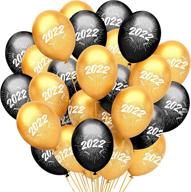 gold black 2021 balloons latex event & party supplies logo