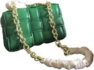 👜 evalulu genuine leather shoulder handbags & wallets for women - medium size shoulder bags logo