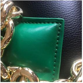 img 3 attached to 👜 EvaLuLu Genuine Leather Shoulder Handbags & Wallets for Women - Medium Size Shoulder Bags