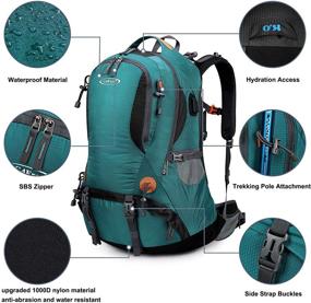 img 1 attached to G4Free Outdoor Backpack Climbing Backpacker Outdoor Recreation in Camping & Hiking