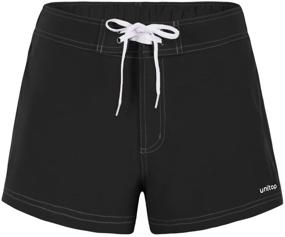 img 1 attached to 🩳 Unitop Womens Quick Shorts: Lightweight Women's Clothing, Swimsuits, and Cover Ups - Superb Comfort and Style