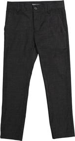 img 4 attached to Armando Martillo Front Adjustable Waist Boys' Clothing: Comfortable and Versatile Pants