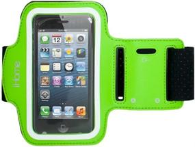 img 2 attached to Sport Armband for iPhone 4/4S/5 📱 and iPod touch - iHome IH-5P141B (Black)