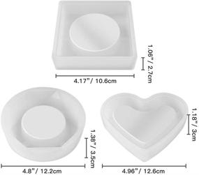 img 3 attached to Ashtray Silicone Casting Including Octagon