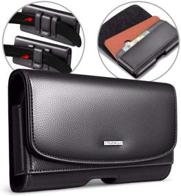 img 4 attached to Nuoku Samsung Galaxy Holster Pouch Cell Phones & Accessories