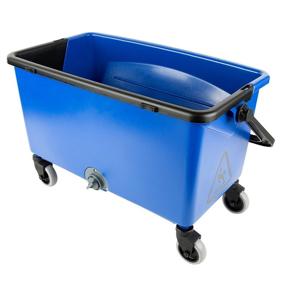 img 1 attached to 🧺 Rubbermaid FGQ93000BLUE 28-Quart Finish Mop Bucket with Wringer - Commercial Products