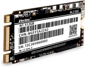 img 3 attached to 💥 Zheino 512GB SATA III M.2 2242 SSD - High-Speed NGFF Internal Solid State Drive with 3D NAND for Optimized Performance in Ultrabooks and Tablets