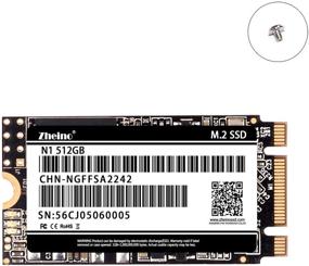 img 4 attached to 💥 Zheino 512GB SATA III M.2 2242 SSD - High-Speed NGFF Internal Solid State Drive with 3D NAND for Optimized Performance in Ultrabooks and Tablets