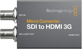 img 1 attached to 🔌 Enhanced Connectivity with Blackmagic Design SDI to HDMI 3G Micro Converter