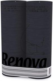 img 4 attached to 🚽 Renova H&amp;PC-53742 3 Ply Soft Black Toilet Loo Tissue (6 Pack) - Luxurious and Durable Bathroom Essential for Every Household