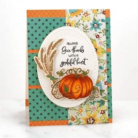 img 1 attached to Stamp Simply Clear Stamps Thanksgiving Scrapbooking & Stamping