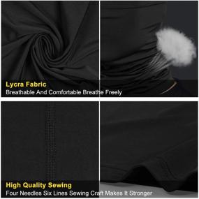 img 1 attached to Unisex Neck Gaiter Mask: Essential Accessory for Men and Women