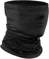 unisex neck gaiter mask: essential accessory for men and women logo