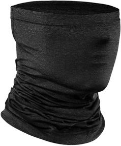 img 4 attached to Унисекс шарф-маска на шею: неотъемлемый аксессуар для мужчин и женщин