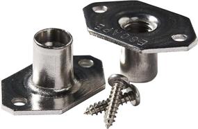 img 3 attached to 🧗 Durable Steel T-Nut for Industrial Climbing Gyms - Easy Installation, Includes 100 Hardware Pieces