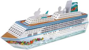 img 4 attached to 🚢 Beistle 3D Cruise Ship Table Centerpiece – Nautical Decor – Bon Voyage Ocean Theme Party Supplies, 13.25", Multicolor