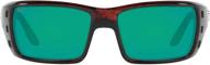 🕶️ ultimate performance: costa del mar men's permit 580g rectangular sunglasses логотип