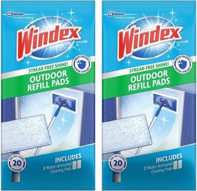 img 4 attached to 🪟 Windex All-In-One Window Cleaner Pads Refill - Pack of 2