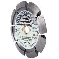 🔸 delta diamond ripper pro 4.5-inch concrete crack chaser diamond blade, laser-welded v-shaped cut for concrete repair (4.5" x .375") logo