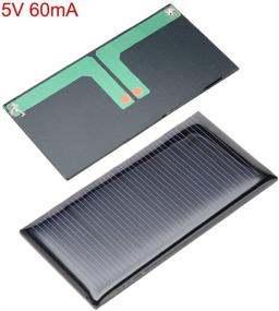 img 3 attached to uxcell 5Pcs 5V 60mA Poly Mini Solar Cell Panel Module - DIY Solar Charger for Light Toys - 68mm x 37mm